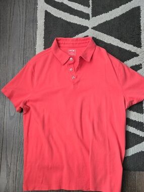Apt. 9 Men's Coral Red Polo Shirt